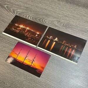 VINTAGE SAN DIEGO Bay Harbor Star Of India Sailboat Postcards Bundle Of 3ea